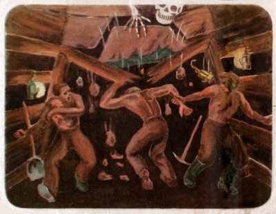 حادث في لغم ، حوالي عام 1950 بواسطة . .
