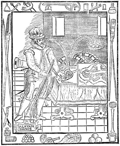 Alessandro Capo Bianco, Italian military engineer بواسطة فرديناند جورج والدمولر
