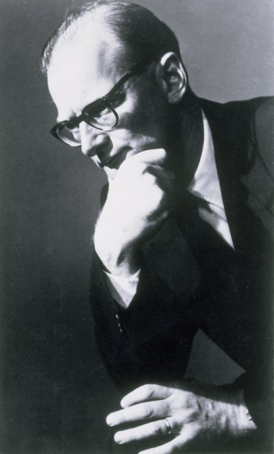 Arthur C Clarke, British science fiction author and inventor بواسطة فريدريك (المرتبط ب) بارنارد