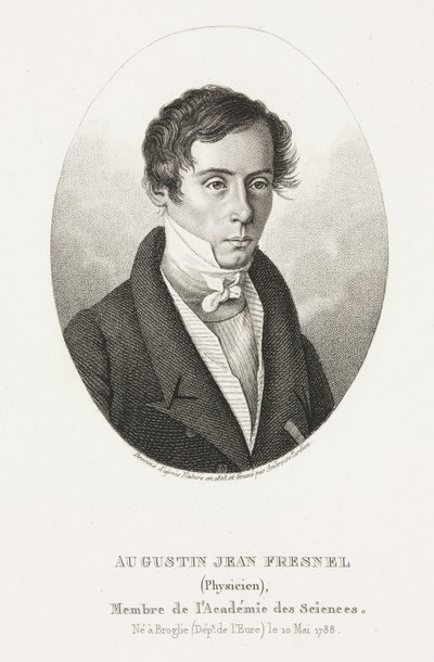 Augustin Jean Fresnel, French physicist بواسطة فريدريك (المرتبط ب) بارنارد