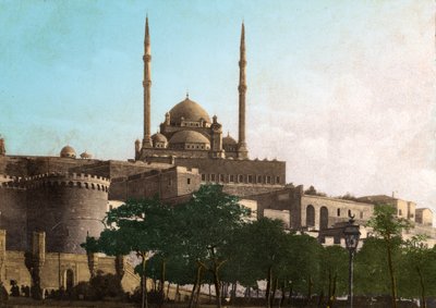 القاهرة قلعة صلاح الدين (مصر). حوالي 1920 (صورة) بواسطة . .