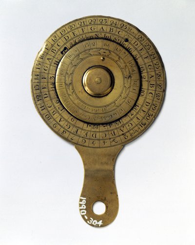 Calendars Perpetual calendar, English بواسطة فرديناند جورج والدمولر