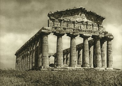 Ceres temple in Paestum, built in 500 BC بواسطة فرديناند جورج والدمولر