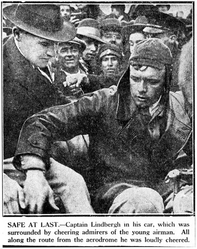 Charles Augustus Lindbergh, American pilot, c 1920s بواسطة فرديناند جورج والدمولر
