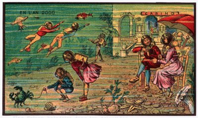 عيد العائلة المقدس تحت المحيط حوالي عام 1910 بواسطة . .