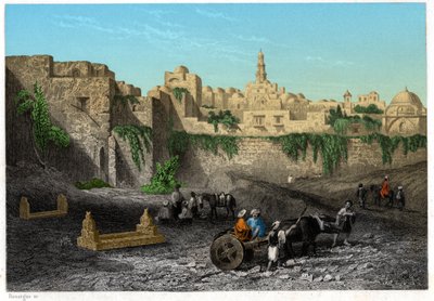 القدس ، إسرائيل ، حوالي عام 1840 (نقش) بواسطة . .
