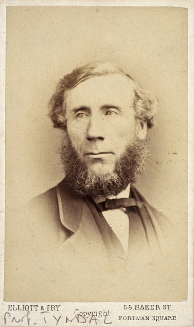 John Tyndall, Irish physicist, c 1875 بواسطة فريدريك (المرتبط ب) بارنارد