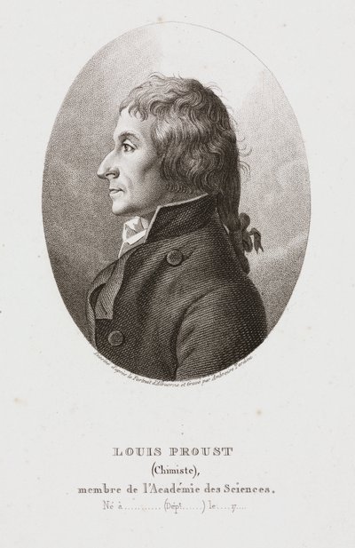 Joseph Louis Proust, French chemist, c 1795 بواسطة فريدريك (المرتبط ب) بارنارد