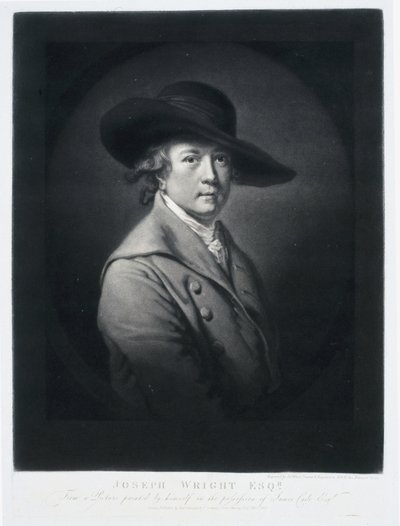 Joseph Wright, English painter, late 18th century بواسطة فريدريك (المرتبط ب) بارنارد