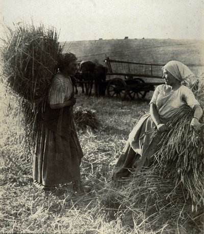 Les Moissonneuses, vers 1900 بواسطة فريدريك (المرتبط ب) بارنارد