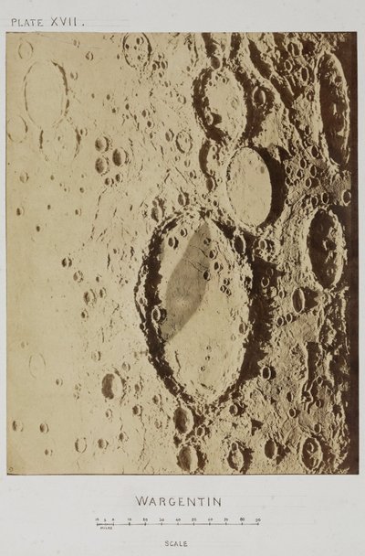 Lunar crater model 