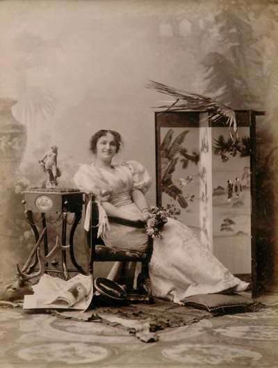 Lyrical thater actress - Theater actress بواسطة Henry Charles Fehr