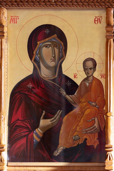 دير (Pangarati monastery). الكنيسة القديمة. الداخلية. بواسطة . .