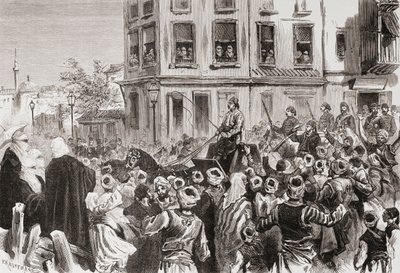 عاد عثمان باشا إلى القسطنطينية عام 1878 بواسطة . .