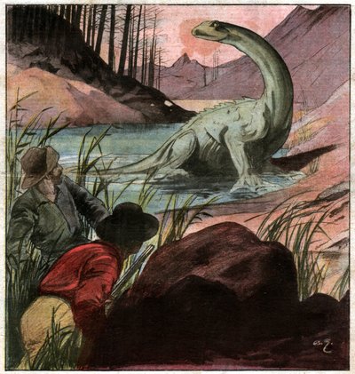 Plesiosaure. Plesiosaur بواسطة ريتشارد (بعد) داد