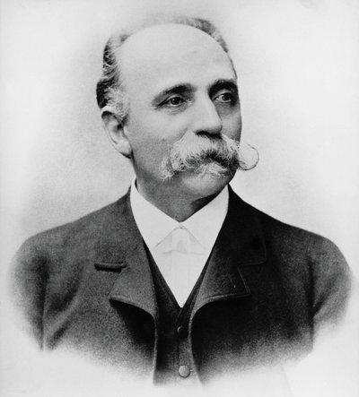 صورة بارتولوميو إميليو كاميلو جولجي (1843-1926) ، عالم وطبيب إيطالي ، جائزة نوبل في الطب عام 1906 ، صورة فوتوغرافية بواسطة سيفيريني سيفيريني
