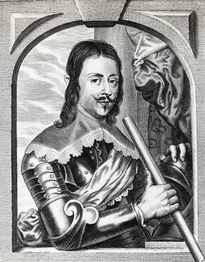صورة لفرديناند الثاني دي ميديشي (1610-1670) في 1645 ، دوق توسكانا الأكبر ، نقش بواسطة سيفيريني سيفيريني
