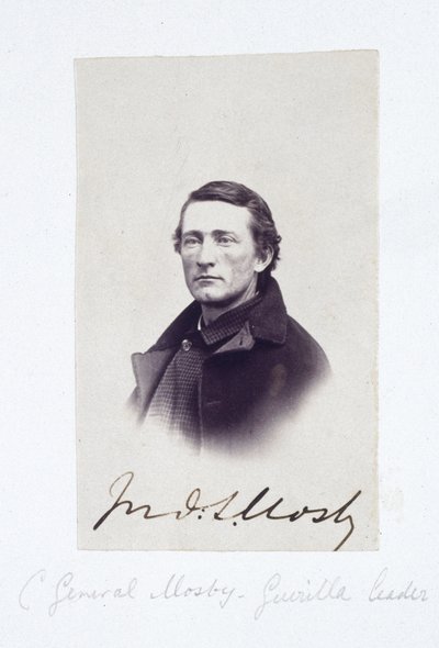 Portrait of General Mosby, Confederate guerrilla leader, c 1863 بواسطة فريدريك (المرتبط ب) بارنارد