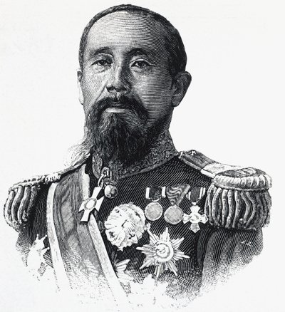 صورة لإيتو هيروبومي (1841-1909) ، سياسي ياباني بواسطة سيفيريني سيفيريني