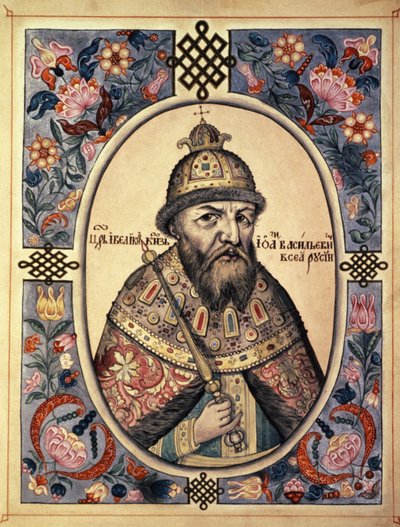 Portrait of Ivan Grozny (Ivan the Terrible, Ivan Iv). بواسطة فريدريك (المرتبط ب) بارنارد