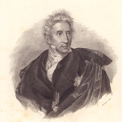 صورة لمؤرخ الفن ليوبولدو سيكونارا (1767-1834) ، نقش نحاسي لفوسيناتي من بورتريه ليباريني بواسطة سيفيريني سيفيريني