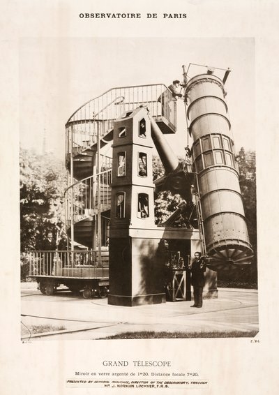 Reflecting telescope, Paris Observatory بواسطة فريدريك (المرتبط ب) بارنارد