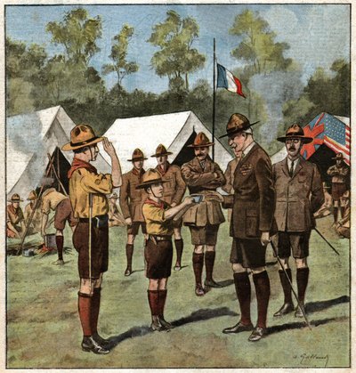 Robert Baden Powell. بواسطة ريتشارد (بعد) داد