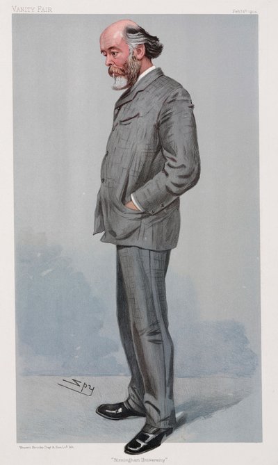 Sir Oliver Lodge, English physicist بواسطة المدرسة الكندية