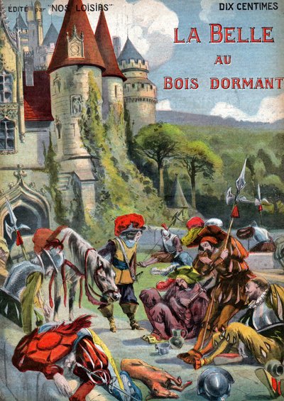 الجمال النائم حوالي عام 1910 (نقش) بواسطة . .