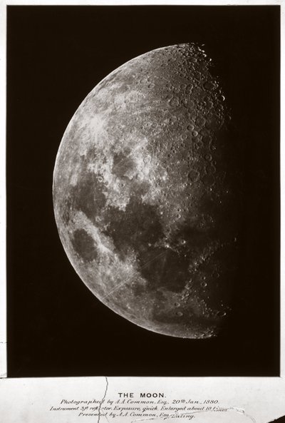 The gibbous Moon بواسطة فريدريك (المرتبط ب) بارنارد