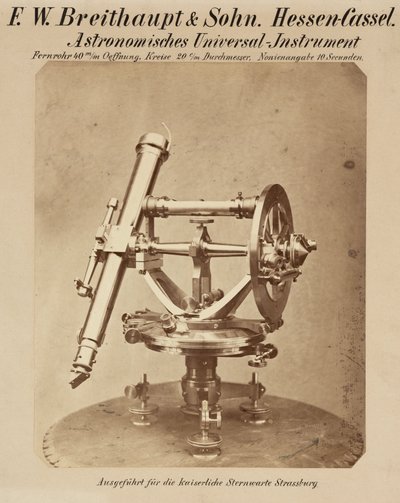 Universal circle, Strasbourg Observatory بواسطة فريدريك (المرتبط ب) بارنارد