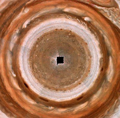 View over the north pole of Jupiter بواسطة فريدريك (المرتبط ب) بارنارد