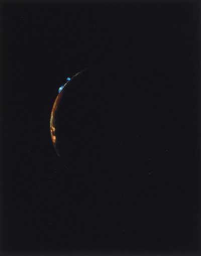 Volcanoes on the rim of Io, one of the moons of Jupiter بواسطة فرديناند جورج والدمولر