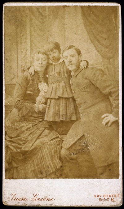William Friese-Greene, cinematographer, and family, c 1880 بواسطة المدرسة الكندية
