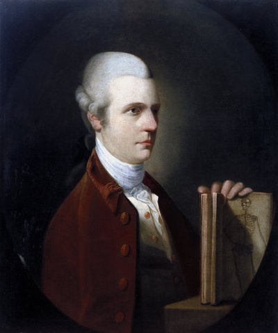 William Hunter, British anatomist and obstetrician, c 1750 بواسطة فريدريك (المرتبط ب) بارنارد