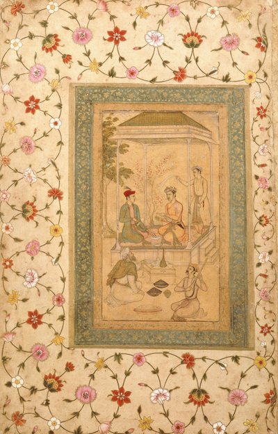 أبناء أكبر سلطان دانيال وسلطان مراد ، 1600-1605 بواسطة مانوهار