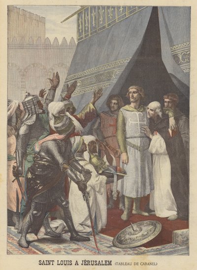 سانت لويس في القدس بواسطة after Alexandre Cabanel