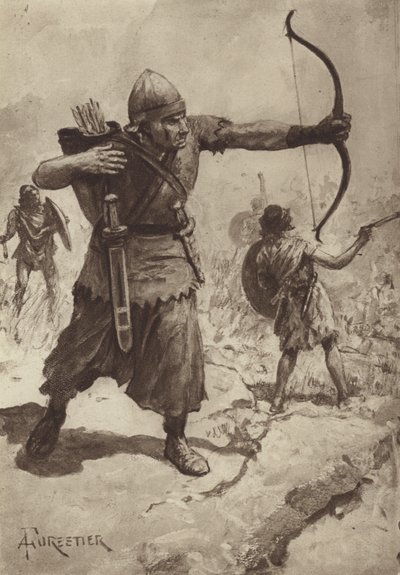 الرماة الآسيويون والقاذفون بواسطة بعد أميدي فوريستير