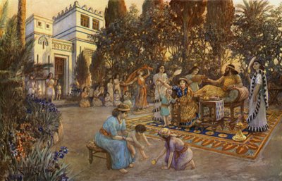 الحياة المنزلية في بابل القديمة بواسطة بعد أميدي فوريستير