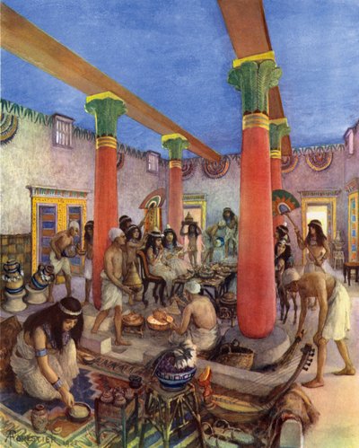 الحياة المنزلية في مصر القديمة بواسطة بعد أميدي فوريستير