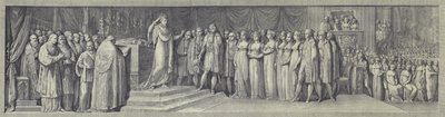 تتويج نابليون كملك إيطاليا في كاتدرائية ميلانو ، 23 مايو 1805 بواسطة بعد أندريا أبياني الأكبر