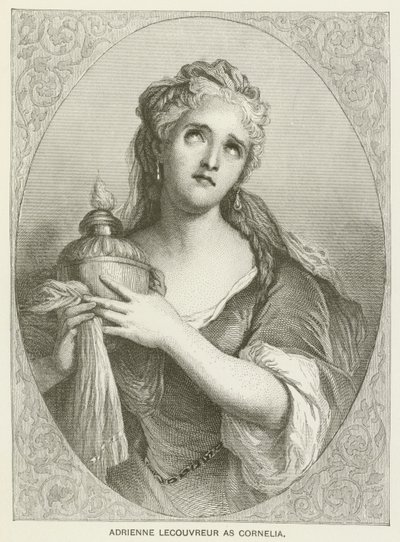 Adrienne Lecouvreur مثل كورنيليا بواسطة بعد انطوان كويبل