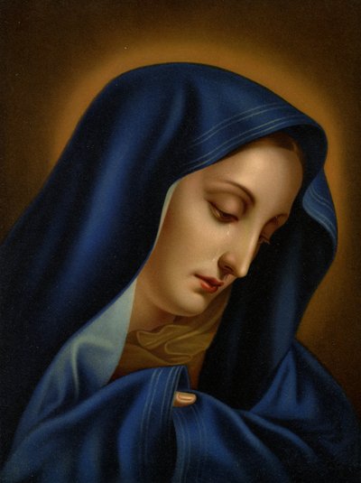 ماتر دولوروسا بواسطة after Carlo Dolci