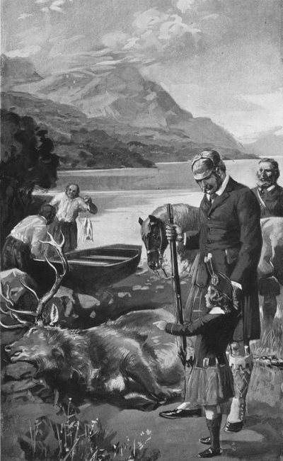 أمير ويلز بصفته شاب هايلاندر بواسطة بعد تشارلز ميلز شيلدون