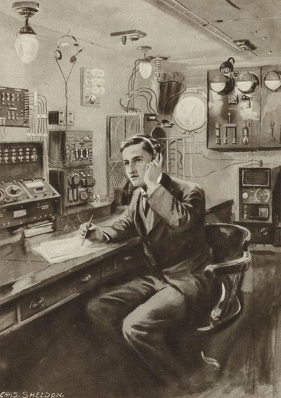 مشغل لاسلكي بواسطة بعد تشارلز ميلز شيلدون