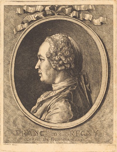 فرانسوا دي ريجني بواسطة after Charles Nicolas Cochin II