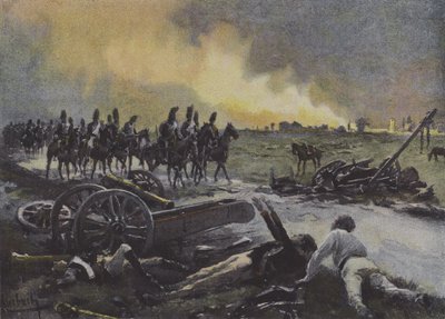 بعد معركة مارينغو بواسطة after Felicien baron de Myrbach Rheinfeld