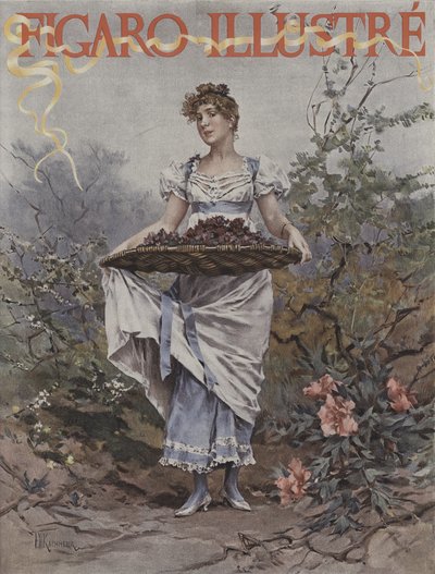 غلاف لو فيجارو إيلوستري ، أبريل ١٨٩١ بواسطة after Frederik Hendrik Kaemmerer