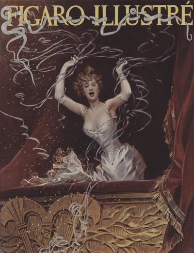 اللافتات. غلاف لو فيغارو إيلوستري ، مارس 1894 بواسطة after Frederik Hendrik Kaemmerer