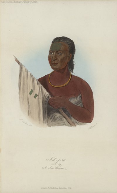 Nah-pope، The Soup، A Sac Warrior (aquatint) بواسطة بعد جورج كاتلين